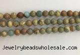 CNS702 15.5 inches 8mm round serpentine jasper beads wholesale