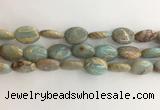 CNS726 15.5 inches 13*18mm oval serpentine jasper beads wholesale