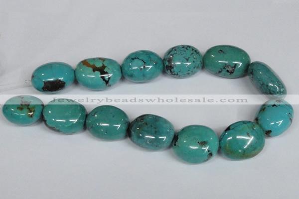 CNT15 16 inches 24-32mm nugget natural turquoise beads wholesale