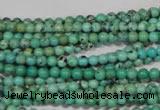 CNT201 15.5 inches 3mm round natural turquoise beads wholesale