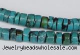 CNT23 16 inches 4-9mm heishi natural turquoise beads wholesale