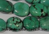 CNT266 15.5 inches 18*20mm nuggets natural turquoise beads wholesale