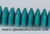 CNT28 16 inches 7*24mm rondelle natural turquoise beads wholesale