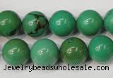 CNT355 15.5 inches 14mm round turquoise beads wholesale