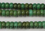 CNT365 15.5 inches 5*8mm rondelle turquoise beads wholesale