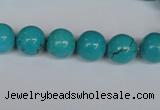 CNT40 16 inches 6mm round turquoise beads wholesale