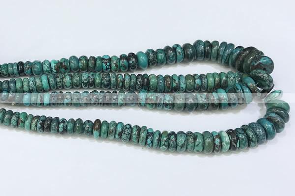 CNT503 15.5 inches 4*8mm - 6*18mm nuggets turquoise gemstone beads