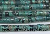 CNT522 15.5 inches 3mm - 3.5mm heishi turquoise gemstone beads