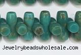 CNT535 15.5 inches 3*9mm turquoise gemstone beads