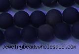 COB277 15.5 inches 4mm round matte golden obsidian beads wholesale