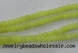 COJ101 15.5 inches 4mm round olive jade beads wholesale