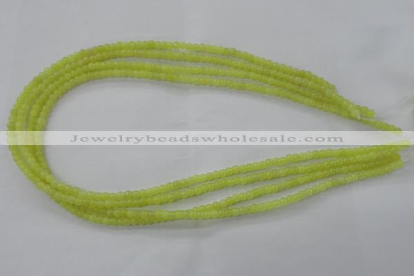 COJ101 15.5 inches 4mm round olive jade beads wholesale