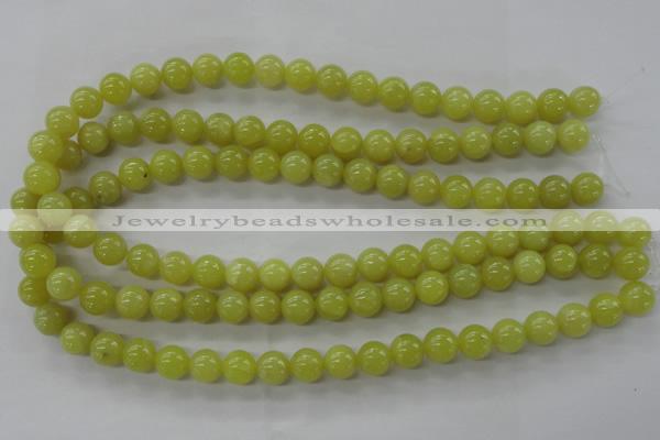 COJ104 15.5 inches 10mm round olive jade beads wholesale