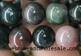 COJ332 15.5 inches 8mm round Indian bloodstone beads wholesale