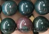 COJ333 15.5 inches 10mm round Indian bloodstone beads wholesale