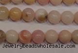 COP1002 15.5 inches 6mm round natural pink opal gemstone beads