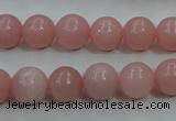 COP1213 15.5 inches 10mm round Chinese pink opal gemstone beads