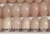 COP1238 15.5 inches 5*8mm rondelle Chinese pink opal beads