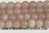 COP1240 15.5 inches 4mm round Chinese pink opal beads