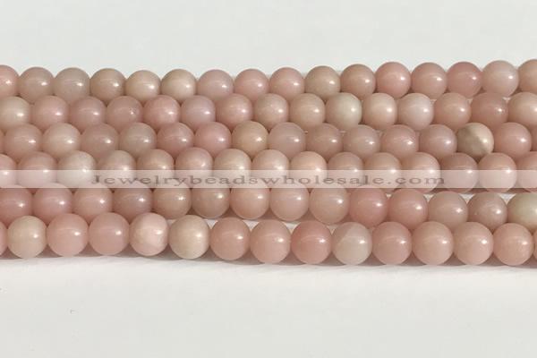 COP1243 15.5 inches 10mm round Chinese pink opal beads