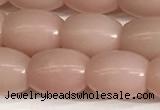 COP1245 15.5 inches 8*10mm rice Chinese pink opal beads