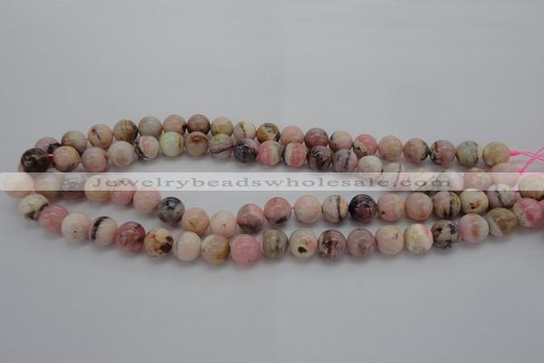 COP1252 15.5 inches 8mm round natural pink opal gemstone beads