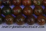 COP1363 15.5 inches 10mm round African green opal beads wholesale