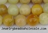 COP1428 15.5 inches 10mm round yellow opal beads wholesale