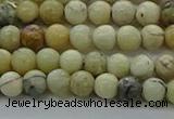 COP1460 15.5 inches 4mm round African opal gemstone beads