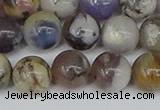 COP1514 15.5 inches 12mm round amethyst sage opal beads wholesale