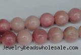 COP155 15.5 inches 20mm round pink opal gemstone beads wholesale