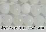 COP1615 15.5 inches 6mm round white opal gemstone beads