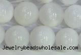 COP1617 15.5 inches 10mm round white opal gemstone beads