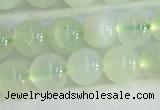 COP1622 15.5 inches 6mm round green opal gemstone beads