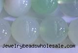 COP1625 15.5 inches 12mm round green opal gemstone beads