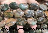 COP1655 15.5 inches 18*25mm oval green opal gemstone beads