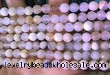 COP1666 15.5 inches 6mm faceted round white opal beads