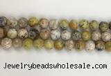 COP1673 15.5 inches 12mm round yellow opal gemstone beads