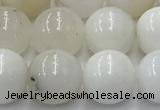 COP1732 15.5 inches 10mm round white opal beads wholesale