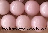 COP1779 15.5 inches 8mm round Chinese pink opal gemstone beads