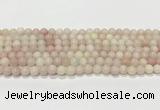 COP1821 15.5 inches 6mm round Chinese pink opal gemstone beads wholesale