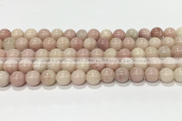 COP1823 15.5 inches 10mm round Chinese pink opal gemstone beads wholesale