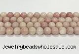 COP1824 15.5 inches 12mm round Chinese pink opal gemstone beads wholesale