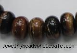 COP204 15.5 inches 10*16mm rondelle natural brown opal gemstone beads