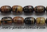 COP207 15.5 inches 10*14mm egg-shaped natural brown opal gemstone beads