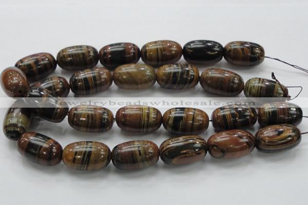 COP228 15.5 inches 20*30mm egg-shaped natural brown opal gemstone beads