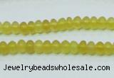 COP350 15.5 inches 4*6mm rondelle yellow opal gemstone beads wholesale