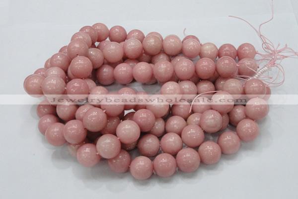 COP407 15.5 inches 18mm round Chinese pink opal gemstone beads