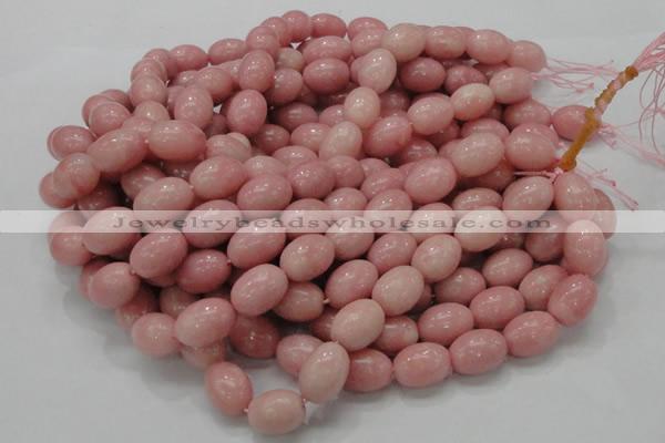 COP410 15.5 inches 13*18mm rice Chinese pink opal gemstone beads