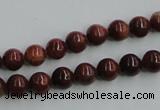 COP511 15.5 inches 8mm round red opal gemstone beads wholesale